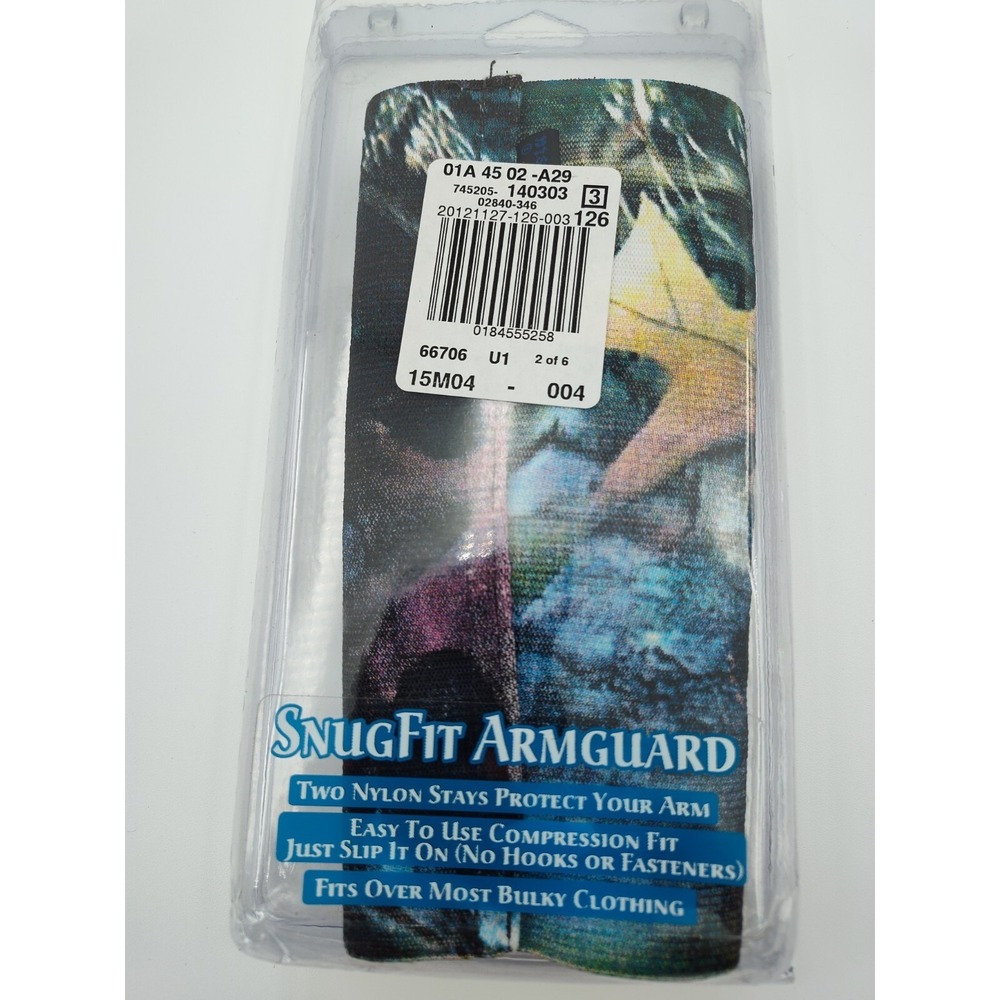 SnugFit Armguard Camouflage Bow & Arrow NEW‎ ONLY ONE NOT TWO B36.15ME1922